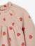 Robe bébé imprimée de petits coeurs rose poudré 4 - vertbaudet enfant 