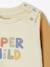 T-shirt bébé manches longues ocre 2 - vertbaudet enfant 