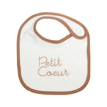 Lot de 6 bavoirs naissance Beige 4 - vertbaudet enfant 