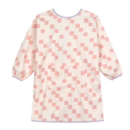 Tablier imperméable manches longues enfants - happy fruits pêche Rose 1 - vertbaudet enfant 