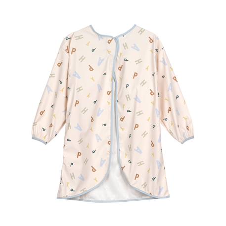 Tablier imperméable manches longues enfants - happy fruits bleu clair Multi-coloured 2 - vertbaudet enfant 