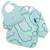 Coffret bavoirs 2 en 1 Bleu+Gris+Rose 1 - vertbaudet enfant 
