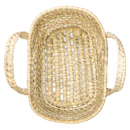 Jouet couffin poupée 35cm en fibres naturelles Beige 3 - vertbaudet enfant 