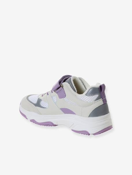 Baskets enfant fille synthétique à scratchs écru 3 - vertbaudet enfant 
