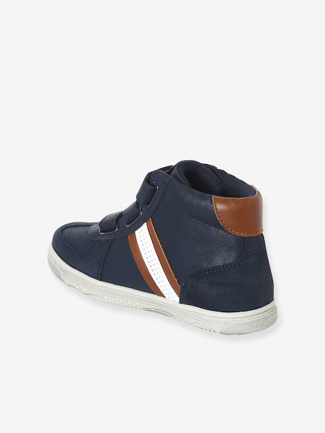 Baskets enfant garçon synthétique à scratchs marine 3 - vertbaudet enfant 