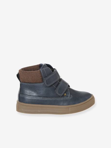 Boots enfant garçon synthétique à scratchs marine 2 - vertbaudet enfant 