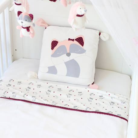 Coussin chambre bébé Blanc 1 - vertbaudet enfant 