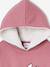 Sweat à capuche Marie en molleton rose 4 - vertbaudet enfant 