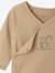 Lot de 2 bodies bébé ouverture naissance manches longues beige+rose+vert d'eau 5 - vertbaudet enfant 