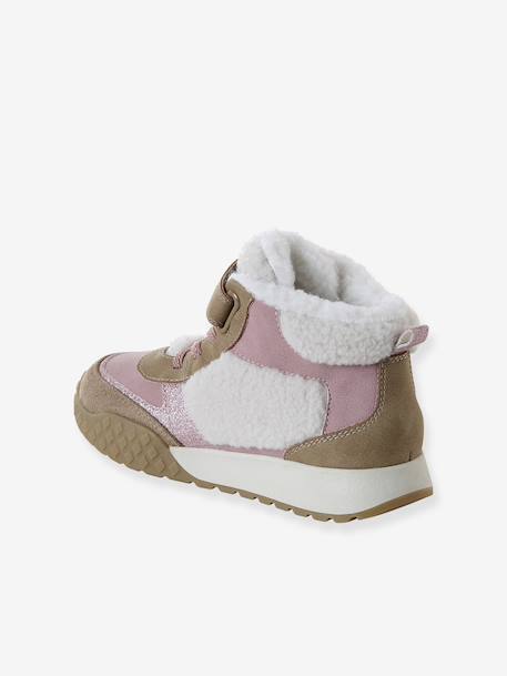 Baskets enfant fille synthétique fourrées lot rose 3 - vertbaudet enfant 