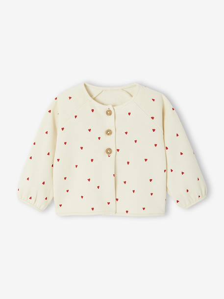 Ensemble naissance molletonné gilet + pantalon bleu+écru 8 - vertbaudet enfant 