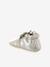 Chaussons élastiqués en cuir souple bébé or+rose 4 - vertbaudet enfant 