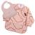 Coffret bavoirs 2 en 1 Bleu+Gris+Rose 13 - vertbaudet enfant 