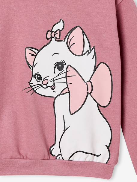 Sweat à capuche Marie en molleton rose 3 - vertbaudet enfant 
