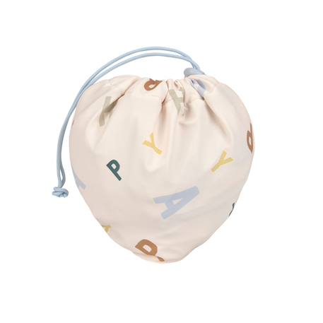 Tablier imperméable manches longues enfants - happy fruits bleu clair Multi-coloured 3 - vertbaudet enfant 