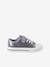 Basket enfant fille synthétique à scratchs lilas 2 - vertbaudet enfant 