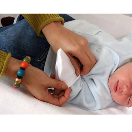 Moufles naissance en coton gants bébé anti griffures Beige+Blanc+Bleu+Écru+Rose+Vert 4 - vertbaudet enfant 