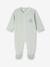 Lot de 2 pyjamas bébé naissance en velours beige+rose+vert d'eau 16 - vertbaudet enfant 