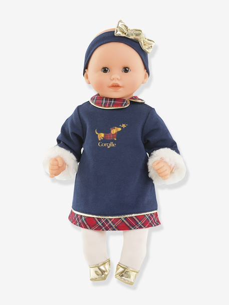 Bébé calin Margaux Corolle en fêtes marine 2 - vertbaudet enfant 