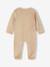 Lot de 2 pyjamas bébé naissance en velours beige+rose+vert d'eau 4 - vertbaudet enfant 