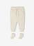 Ensemble uni pantalon et paire de chaussettes beige chiné 1 - vertbaudet enfant 