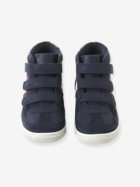 Baskets enfant garçon synthétique à scratchs marine 4 - vertbaudet enfant 