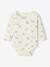 Lot de 2 bodies bébé ouverture naissance manches longues beige+rose+vert d'eau 3 - vertbaudet enfant 