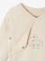 Lot de 2 bodies bébé ouverture naissance manches longues beige+rose+vert d'eau 12 - vertbaudet enfant 
