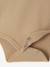 Lot de 2 bodies bébé ouverture naissance manches longues beige+rose+vert d'eau 6 - vertbaudet enfant 