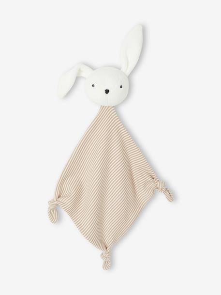 Ensemble naissance évolutif 4 pièces body + legging + bavoir + doudou écru 4 - vertbaudet enfant 