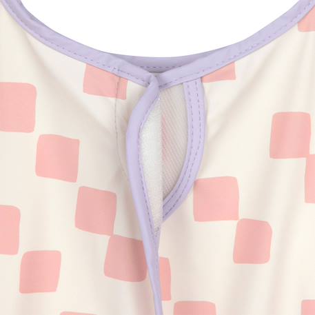 Tablier imperméable manches longues enfants - happy fruits pêche Rose 5 - vertbaudet enfant 