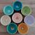 Bol en silicone avec ventouse animaux Orange+Rose+Vert+Vert paon 10 - vertbaudet enfant 