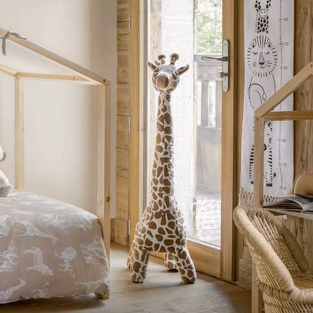 Peluche - girafe xl Multicolore 4 - vertbaudet enfant 