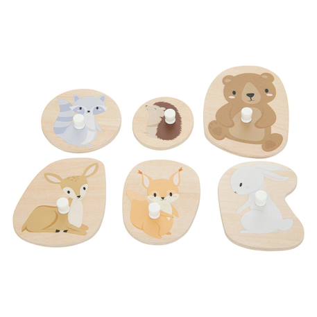 Puzzle bébé Multicolore 4 - vertbaudet enfant 