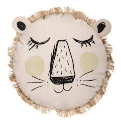Linge de maison et décoration-Décoration-Matelas de sol, coussin-Coussin enfant - lion
