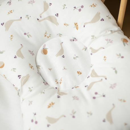 Coussin cale-tête ergonomique en coton sidonia Sidonia, beige, écru, blanc 5 - vertbaudet enfant 