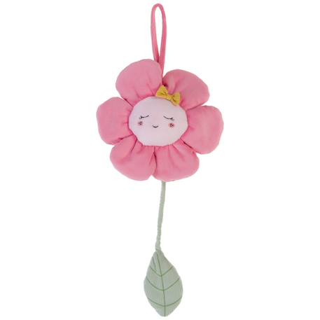 Peluche musicale à suspendre Rose, jaune, vert 1 - vertbaudet enfant 