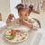 Assiette pour apprendre à manger nutrihealthy Blanc 3 - vertbaudet enfant 