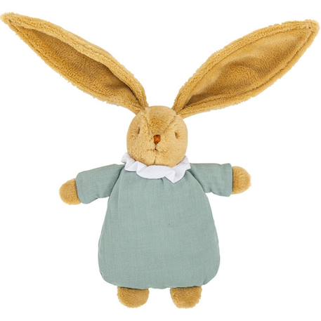 Peluche hochet lapin nid d'ange marinière (20 cm) Bleu marine, beige+Céladon+Rose poudré+Vieux rose 6 - vertbaudet enfant 