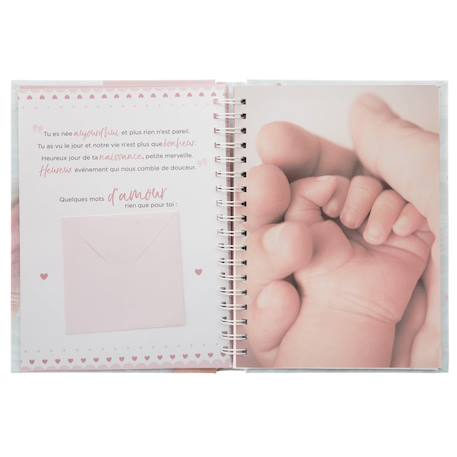 Livre de naissance Bleu+Rose 8 - vertbaudet enfant 