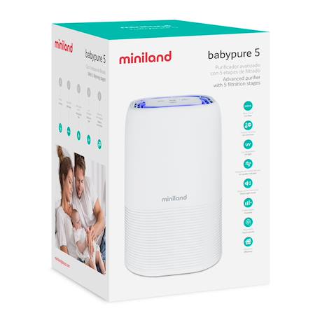 Purificateur d´air avec filtre hepa - babypure 5 Blanc 5 - vertbaudet enfant 