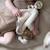 Doudou attache sucette heaven clay-warm linen Beige, marron, noir 4 - vertbaudet enfant 