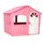 Maisonnette cabane barbe à papa plastique Rose 1 - vertbaudet enfant 