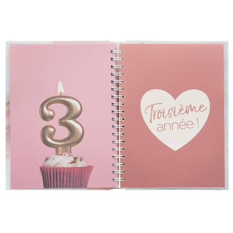 Livre de naissance Bleu+Rose 10 - vertbaudet enfant 