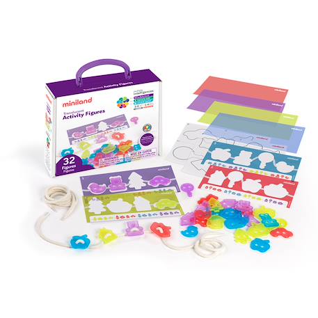 Translucent activity figures Bleu 1 - vertbaudet enfant 