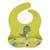 Bavoir récupérateur en silicone animaux Rose+Vert+Vert paon 7 - vertbaudet enfant 