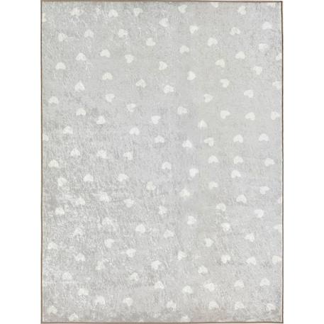 Tapis enfant happy - motif cœur Beige 1 - vertbaudet enfant 