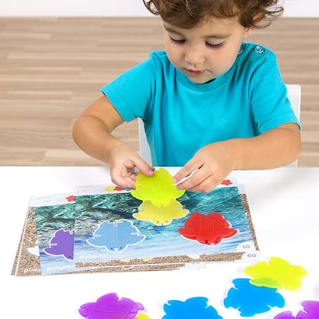 Translucent math turtles Bleu 3 - vertbaudet enfant 