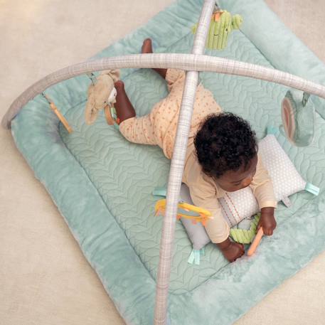 Tapis d'éveil calm springs Vert d'eau, jaune, bleu 4 - vertbaudet enfant 