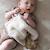 Doudou attache sucette heaven clay-warm linen Beige, marron, noir 2 - vertbaudet enfant 